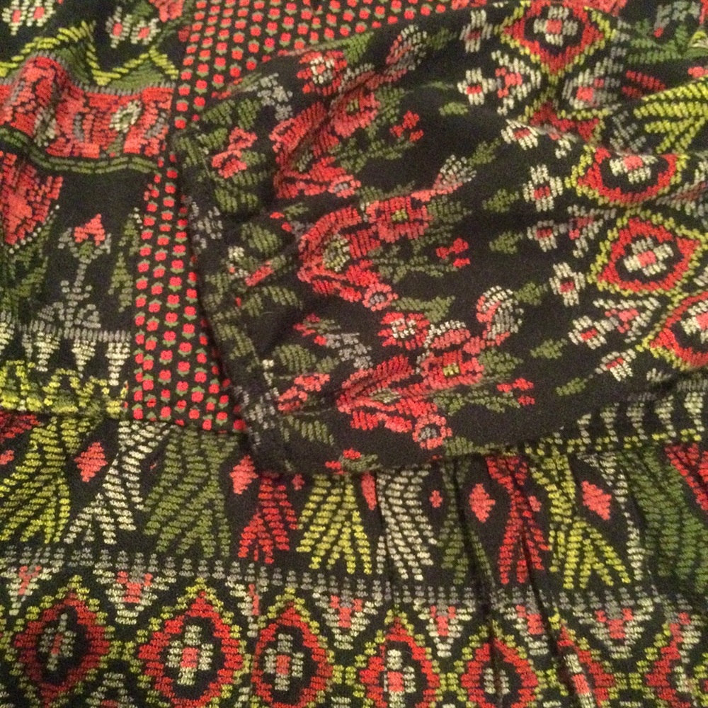 SOLD.   European Stitch Print Dress